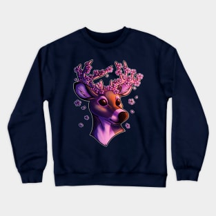 Forget Me Not in Pink Crewneck Sweatshirt